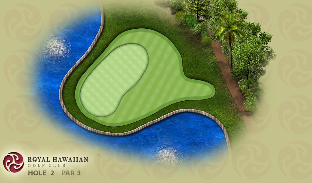 Course Layout – Royal Hawaiian Golf Club